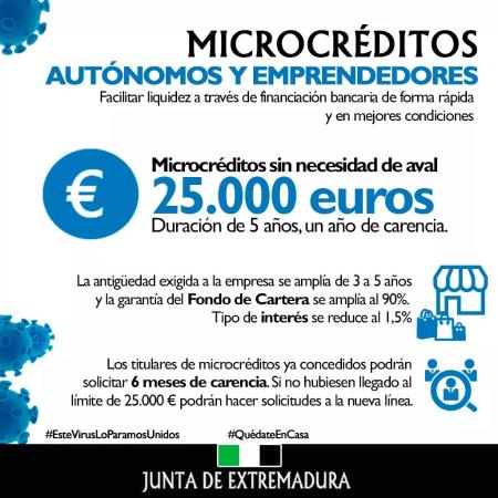 Imagen Microcréditos para autónomos y emprendedores.
